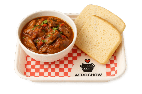 Chicken Livers with Steamed Bread
